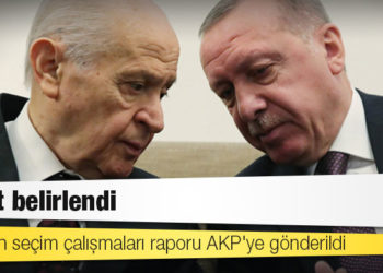 MHP'nin seçim çalışmaları raporu AKP'ye gönderildi: 3 şart belirlendi