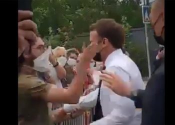 Macron’a tokat atan kişiye hapis cezası ve 5 yıllık men cezası