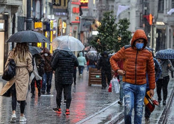 Marmara Bölgesi'nde sıcaklıkların mevsim normallerinin 2 ila 4 derece altında olması bekleniyor