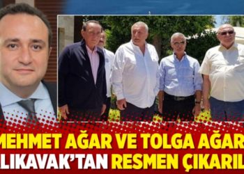 Mehmet Ağar ve Tolga Ağar, Yalıkavak&rsquo;tan resmen &ccedil;ıkarıldı