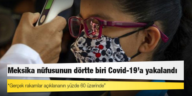 Meksika nüfusunun dörtte biri Covid-19'a yakalandı