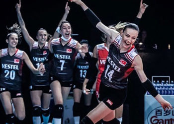 Milli voleybolcu Eda Erdem, Milletler Ligi'nde "Rüya Takım"a seçildi