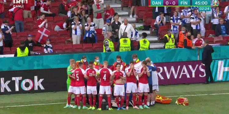 Milyonlarca futbolsever dua etti: Kalk Eriksen kalk