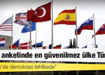 NATO anketinde en güvenilmez ülke Türkiye