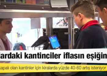 Okullardaki kantinciler iflasın eşiğinde: 16 aydır kapalı olan kantinler için kiralarda yüzde 40-60 artış isteniyor