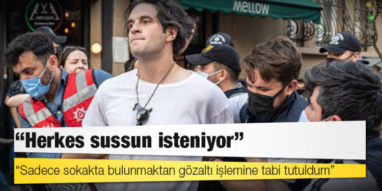 Onur Yürüyüşü sırasında gözaltına alınan fotoğrafçı: Herkes sussun isteniyor