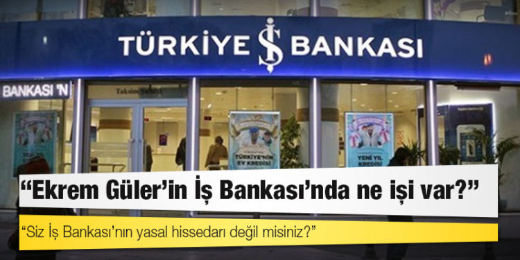 Peker'den CHP'ye: Ekrem Güler’in İş Bankası’nda ne işi var?