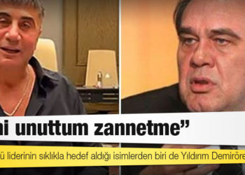 Peker’den Demirören’e: Unuttum sanma