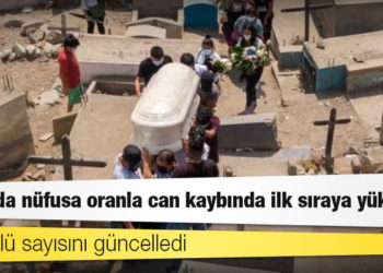 Peru ölü sayısını güncelledi, salgında nüfusa oranla can kaybında ilk sıraya yükseldi