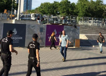 Polis ablukası altında Gezi yıldönümü