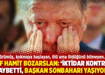 Prof Hamit Bozarslan: 'İktidar kontrol&uuml; kaybetti, 'Başkan sonbaharı yaşıyor'