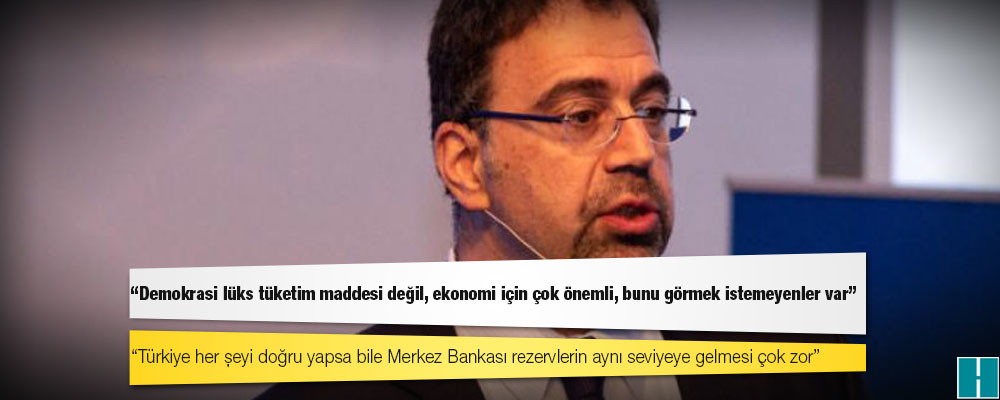 Prof. Daron Acemoğlu: Demokrasi lüks tüketim maddesi değil, ekonomi için çok önemli, bunu görmek istemeyenler var