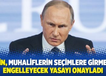 Putin, muhaliflerin se&ccedil;imlere girmesini engelleyecek yasayı onayladı
