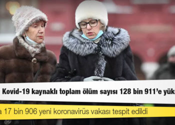 Rusya'da Kovid-19 nedeniyle ölenlerin sayısı 128 bin 911’e yükseldi
