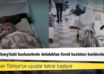 Rusya'dan Türkiye'ye uçuşlar tekrar başlıyor; St. Petersburg'daki hastanelerde doluluktan Covid hastaları koridorda yatıyor