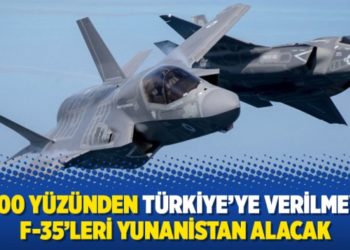 S-400 y&uuml;z&uuml;nden T&uuml;rkiye&rsquo;ye verilmeyen F-35&rsquo;leri Yunanistan alacak