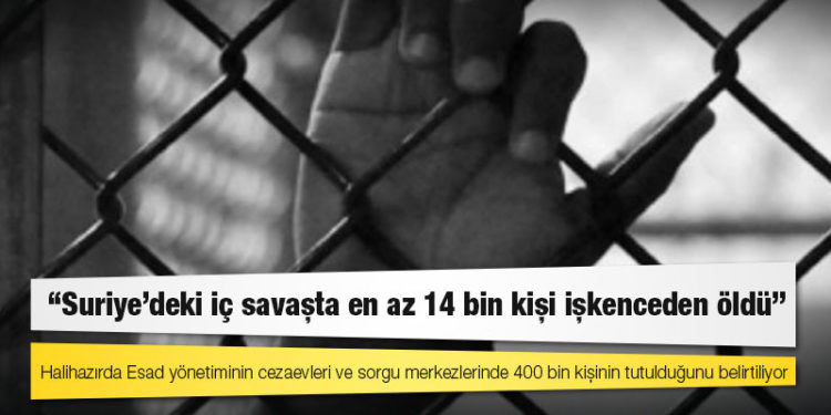 SNHR: Suriye’deki iç savaşta en az 14 bin kişi işkenceden öldü