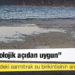 Salda Gölü’ndeki sarımtırak su birikintisinin analiz sonucu: Mikrobiyolojik açıdan uygun