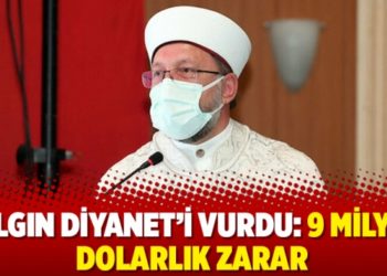 Salgın Diyanet&rsquo;i vurdu: 9 milyar dolarlık zarar