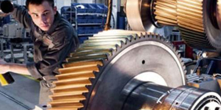 Sanayi üretim endeksi Nisan’da yıllık yüzde 66 arttı, aylık yüzde 0,9 azaldı