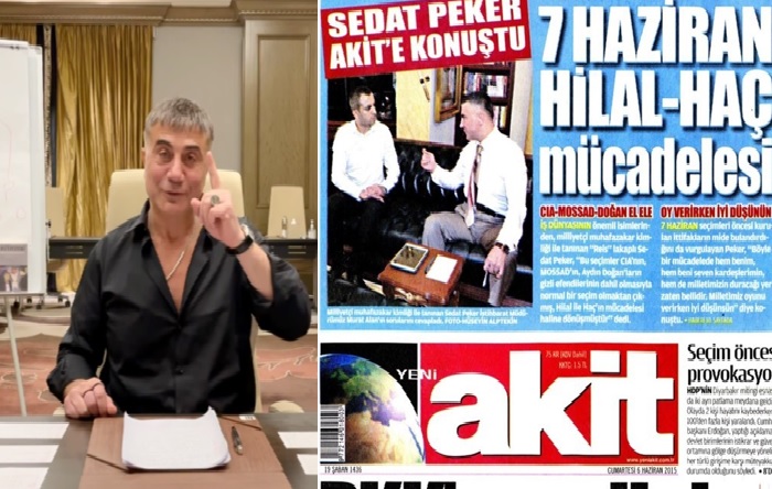 Sedat Peker’den Akit’e: Çok yazık iftarlarınıza artık doğu amcayı ( perinçek) çağırırsınız