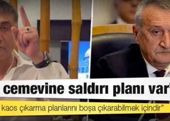 Sedat Peker: Bir cemevine saldırı planı var