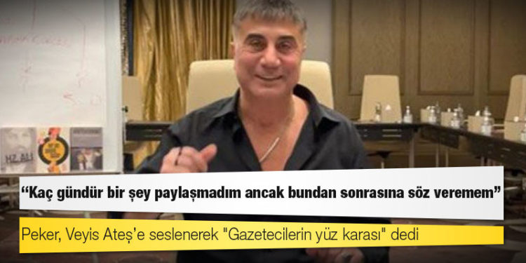 Sedat Peker: Süslü Sülüman, Anadolu Adliyesi'nde ortak çalıştığın savcıları, o savcıların çocukları üzerinden yaptıkları serveti bir bir anlatacağım