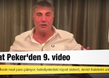 Sedat Peker'den 9. video: "Ben size ülkede nasıl para çalınıyor, belediyelerdeki rüşvet sistemi, devlet ihalelerini anlatacağım" 