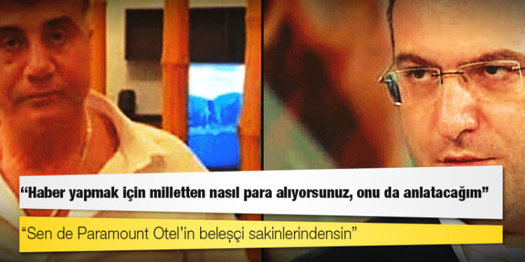 Sedat Peker'den Cem Küçük'e: Sen de Paramount Otel’in beleşçi sakinlerindensin, haber yapmak için milletten nasıl para alıyorsunuz, onu da anlatacağım