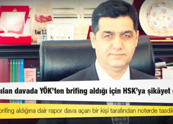 Sedat Peker'in suçladığı hâkim Toklu, YÖK'e açılan davada YÖK'ten brifing aldığı için HSK’ya şikâyet edilmiş