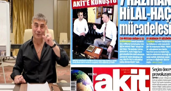 Sedat Peker’den Akit’e: Çok yazık iftarlarınıza artık doğu amcayı ( perinçek) çağırırsınız