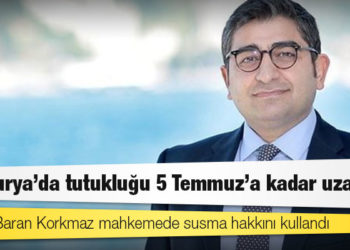 Sezgin Baran Korkmaz mahkemede susma hakkını kullandı, Avusturya'da tutukluğu 5 Temmuz'a kadar uzatıldı
