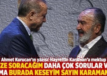 "Size soracağım daha &ccedil;ok sorular var ama burada keseyim Sayın Karaman"