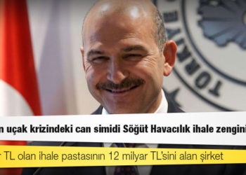Soylu'nun uçak krizindeki can simidi Söğüt Havacılık ihale zengini çıktı