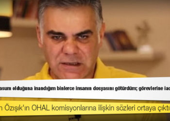 Süleyman Özışık: Soylu'ya masum olduğuna inandığım binlerce insanın dosyasını götürdüm; görevlerine iade edildiler
