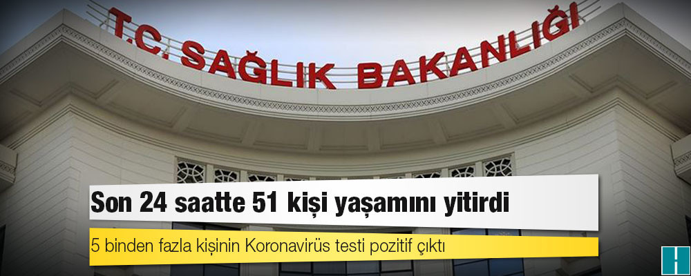 Türkiye'de Koronavirüs: Son 24 saatte 51 kişi yaşamını yitirdi, 5 binden fazla kişinin Koronavirüs testi pozitif çıktı