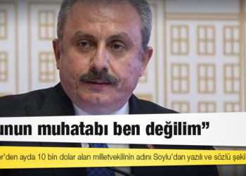 TBMM Başkanı Şentop: Sedat Peker’den ayda 10 bin dolar alan siyasetçinin adını Soylu’dan yazılı ve sözlü şekilde istedik
