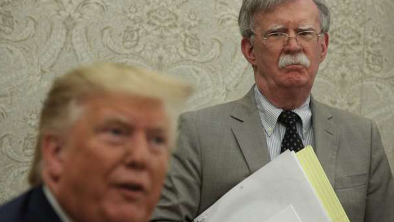 "Trump, salgının ilk günlerinde eski ulusal güvenlik danışmanı John Bolton için 'Umarım Covid onu ortadan kaldırır' dedi"