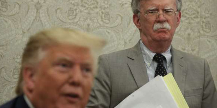 "Trump, salgının ilk günlerinde eski ulusal güvenlik danışmanı John Bolton için 'Umarım Covid onu ortadan kaldırır' dedi"