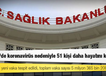 Türkiye'de koronavirüs nedeniyle 51 kişi daha hayatını kaybetti: 5 bin 480 yeni vaka tespit edildi, toplam vaka sayısı 5 milyon 365 bin 208 oldu