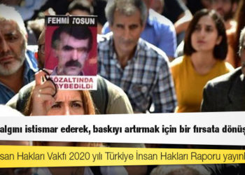 TİHV, 2020 İnsan Hakları Raporu'nu açıkladı