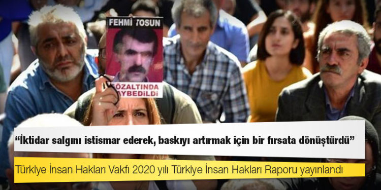 TİHV, 2020 İnsan Hakları Raporu'nu açıkladı