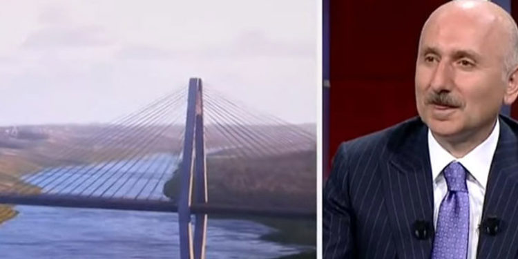 Ulaştırma ve Altyapı Bakanı Adil Karaismailoğlu: Kanal İstanbul'da da geçiş garantisi olacak, bu 15 milyar dolarlık bir proje