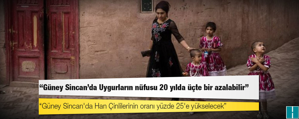 Uygur Türkleri: Çin'in doğum kontrol politikaları nedeniyle 'Güney Sincan'da Uygurların nüfusu 20 yılda üçte bir azalabilir'