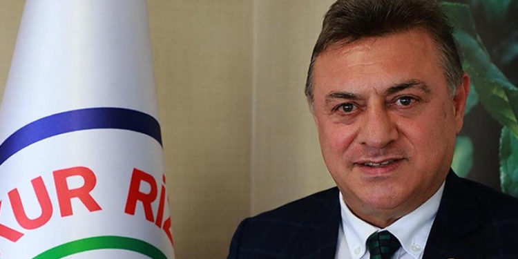 Çaykur Rizespor Kulübü Başkanı Kartal istifa etti