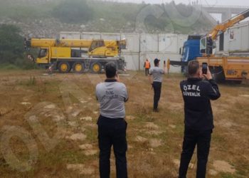 İBB, Kanal İstanbul şantiyesini tahliye etti