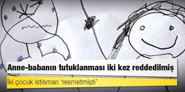 İki çocuk istismarı ‘resmetmişti’: Anne-babanın tutuklanması iki kez reddedilmiş
