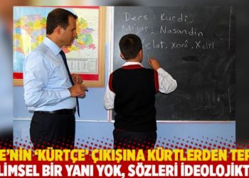 İnce'nin 'K&uuml;rt&ccedil;e' &ccedil;ıkışına K&uuml;rtlerden tepki! Bilimsel bir yanı yok, s&ouml;zleri ideolojiktir...
