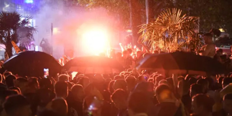 İngiltere-İskoçya maçının ardından çıkan olaylarda 26 kişi gözaltına alındı