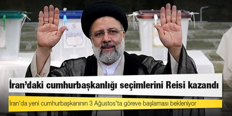 İran'daki cumhurbaşkanlığı seçimlerini Reisi kazandı